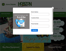 Tablet Screenshot of horizonequip.com